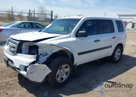 2011 Honda Pilot Lx из США, поврежденный, VIN 5FNYF4H25BB037080